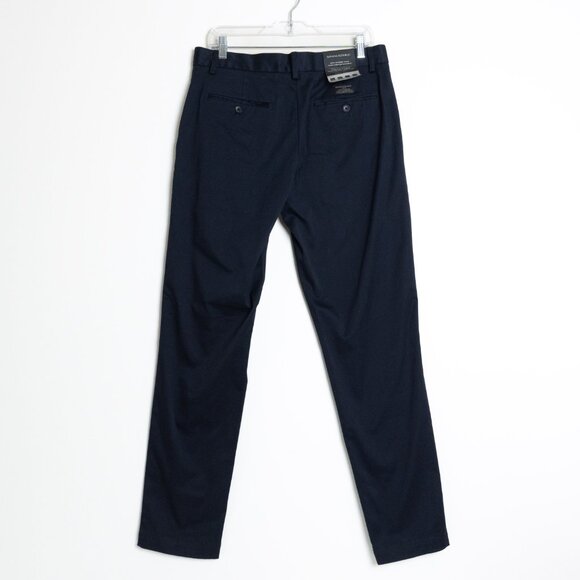 Banana Republic Mason Chino 32x32 Athletic Tapered Rapid Movement Pant Navy Blue - Picture 2 of 13